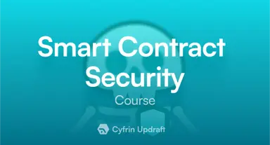 Cyfrin Updraft Blockchain basics course banner